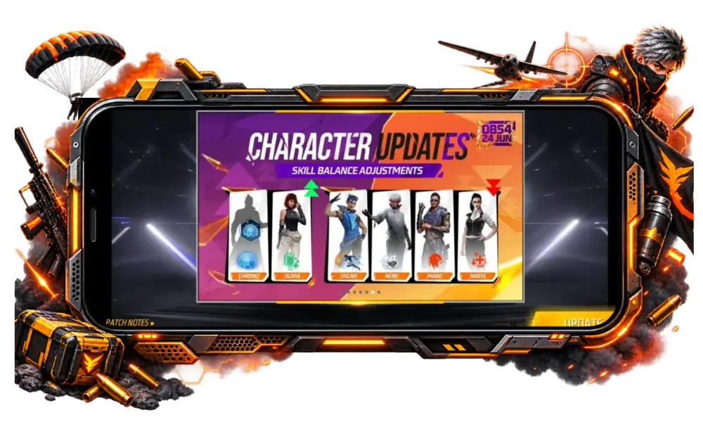 New Weapons and Characters