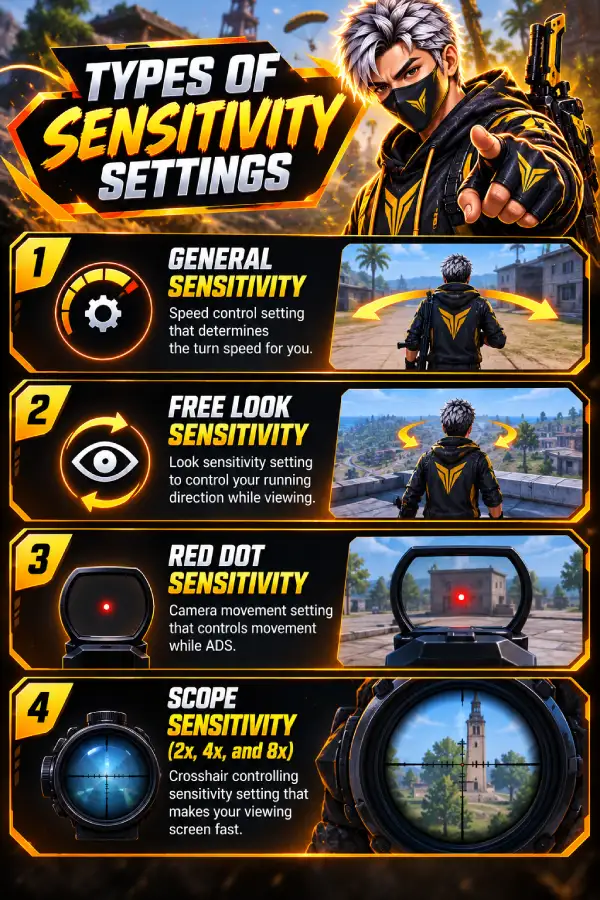 Types of Sensitivity Settings