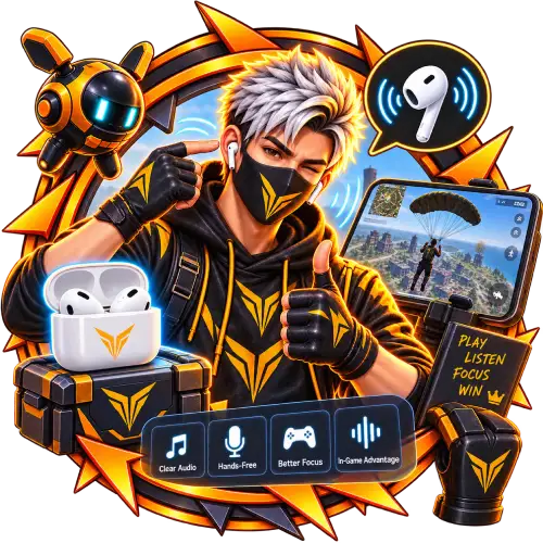 Utilize AirPods and Hand-Free to hear enemy footsteps